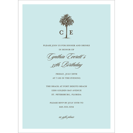 Romantic Getaway Invitations